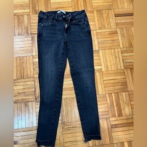 Zara Black Skinny Jeans Sleek Fit